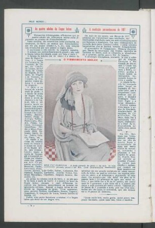 O firmamento inglez : Miss Fay Compton