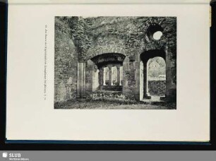 Das Innere des Kapitalsaales im Kreuzkloster bei Meißen