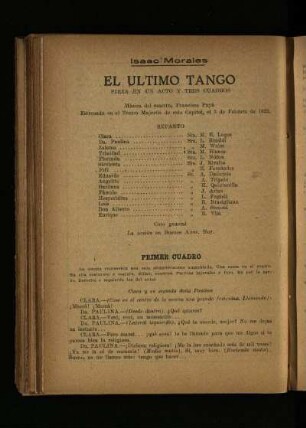 Primer cuadro