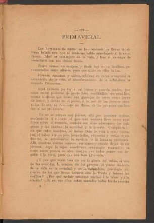 Primaveral