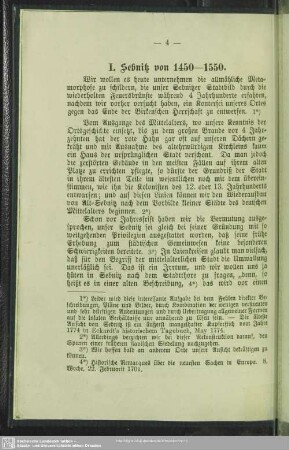 I. Sebnitz von 1450 - 1550