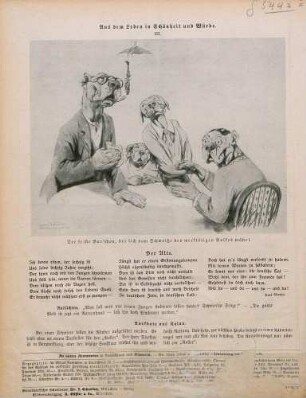 "Aus dem Leben in Schönheit und Würde"