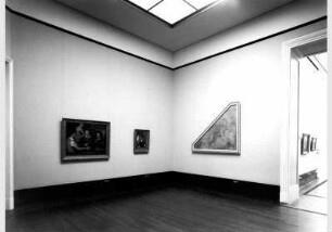Blick in die Kabinett-Ausstellung "Johann Friedrich Overbeck - Italia und Germania" vom 13. Sept. - 15. Dez. 2002 in der Alten Nationalgalerie
