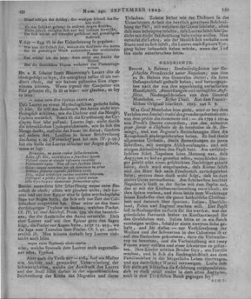 Bonaparte, N.: Denkwürdigkeiten zur Geschichte Frankreichs unter Napoleon. Bearb. v. C. Montholon. Hrsg. von G. Gourgaud. Berlin: Reimer 1823