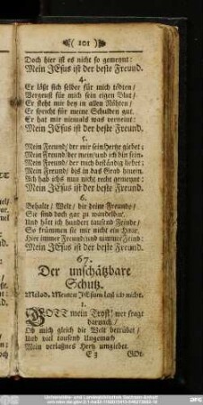 67. Der unschätzbare Schutz.