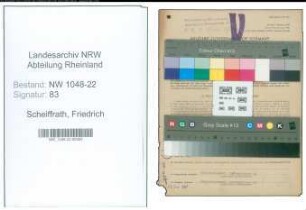 Entnazifizierung Friedrich Scheiffrath , geb. 18.08.1895 (Kaufmaennischer Angestellter)