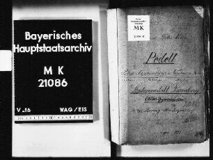 Bamberg. Altes Gymnasium. Pedell, Schulhausdiener und Kirchner.