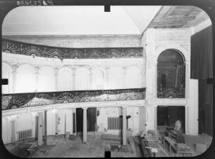 Putbus, Markt 13. Theater (Theater Vorpommern, 1819-1821; W. Steinbach). Zuschauerraum