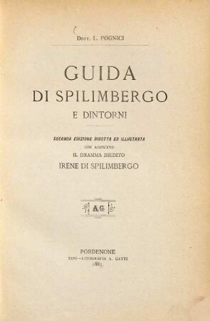 Guida di Spilimbergo e dintorni