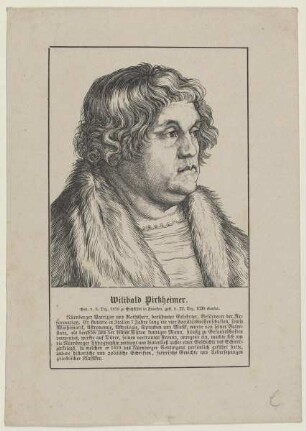 Bildnis des Wilibald Pirkheimer