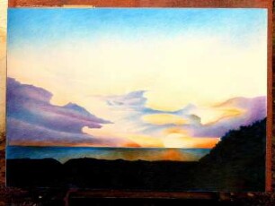 Wolkenverhangener Olymp VIII