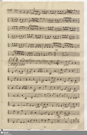 1764. Cavatina con Coro: Stiam compagni allegramente / Seydelmann, F.