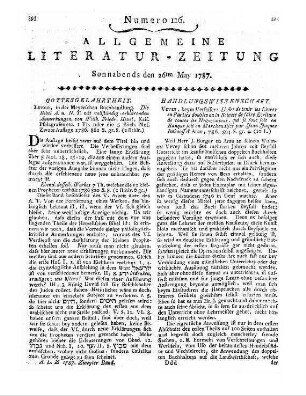 Im Hooff, J. J.: L Art de tenir les Livres en Parties doubles ou la Science de faire Ecriture de toutes les Negociations, qui se font soit en banque soit en Marchandises. Vevey: Selbsverl. 1786