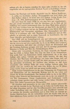 354-355 [Rezension] A - Baronius