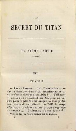 Le secret du Titan, 2