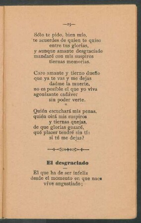El desgraciado