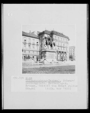 Edmund Leopold Friedrich Schwarzenberg-Denkmal