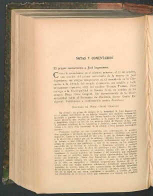 Notas y comentarios
