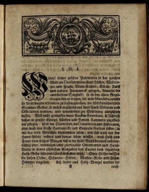 [D. Johann Christian Lehmanns allgemeine Oeconomische Holtz-Spahr-Kunst]