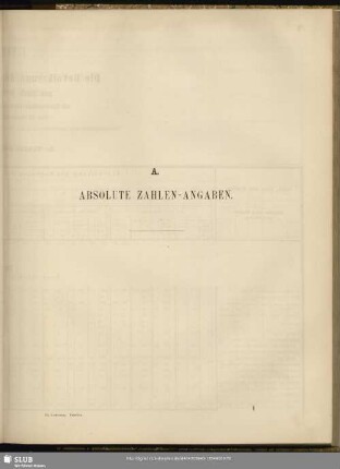 A. Absolute Zahlen-Angaben