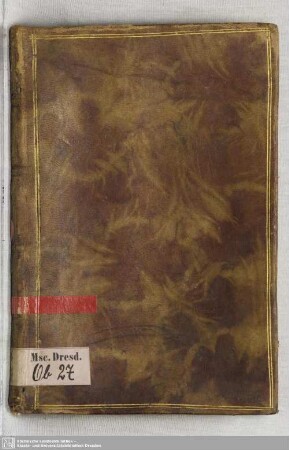 Il libro de trionphi di messer francescho petrarcha fiorentio - Mscr.Dresd.Ob.27