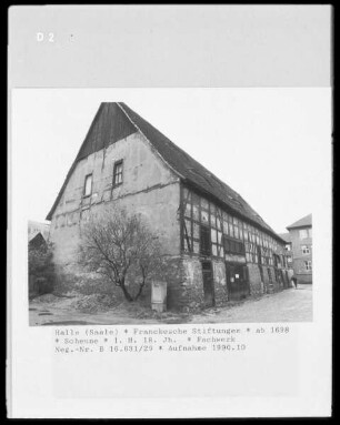 Franckesche Stiftungen — Scheune