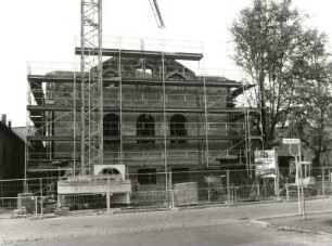 Coswig, Hauptstraße 29. Neubau der Gaststätte "Börse"
