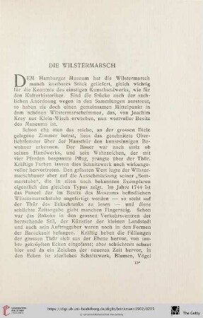 Die Wilstermarsch