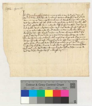 Diensteid des Schreibers Damo Rumestal.