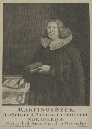 Bildnis des Martinus Beer