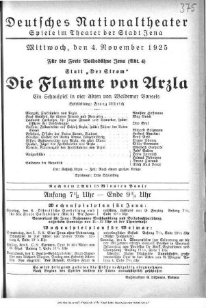 Die Flamme von Arzla
