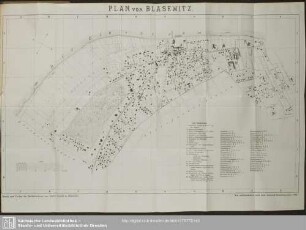 Karte : Plan von Blasewitz