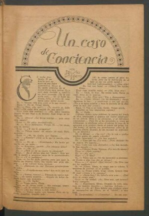 Un caso de conciencia : Ilustró Campbell