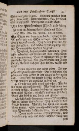 331-337, Von dem Priesterthum Christi und ... (368-273)