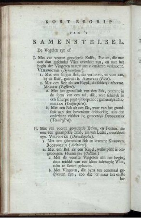 Kort Begrip Van`t Samenstelsel.