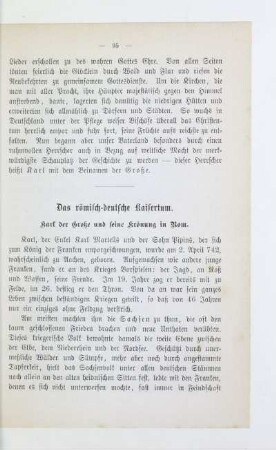 Das römisch-deutsche Kaisertum