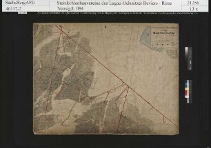 Steinkohlenbauverein Gottes Segen Lugau, Hauptflöz, Südfeld, mit Nachbringungen