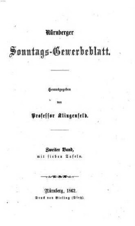 Nürnberger Sonntags-Gewerbeblatt, 2. 1862
