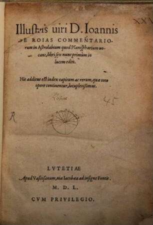 Commentariorum in Astrolabium libri sex