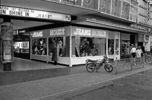 Jeans-House in der Kaiserstraße Ecke Waldstraße