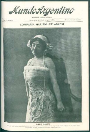 Compañia Mariani-Calabresi [Fotografía] : Teresa Mariani