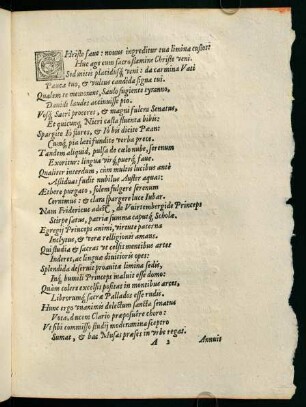 A2r-B1v, Gratulatio illustrissimo principi ac domino...