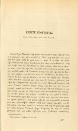 Eerste hoofdstuk. Reis van Batavia tot Banda
