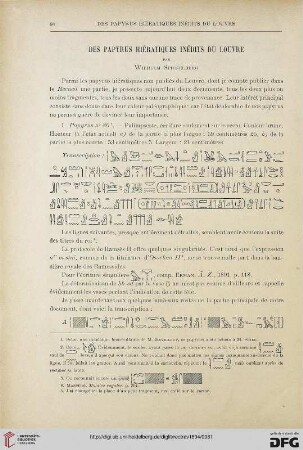 16: Des papyrus hiératiques inédits du Louvre