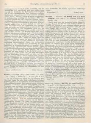 281-282 [Rezension] Richter, Raoul, Essays