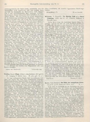 281-282 [Rezension] Richter, Raoul, Essays
