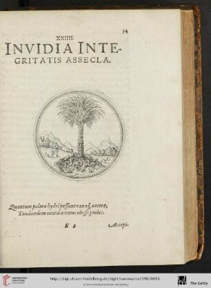 XXIIII. Invidia Integritatis assecla