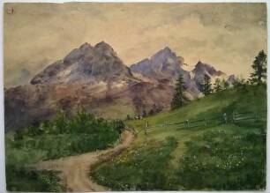 Albau [Albula] und Julier, Engadin