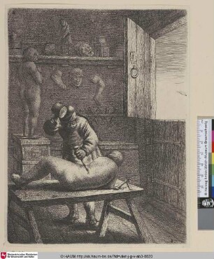 [Der Bildhauer; The Sculptor; Le Sculpteur]