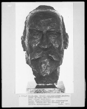 Carl Ulrich (1853-1933), Erster Staatspräsident des Volksstaates Hessen, Vorkämpfer für Freiheit und soziale Gerechtigkeit